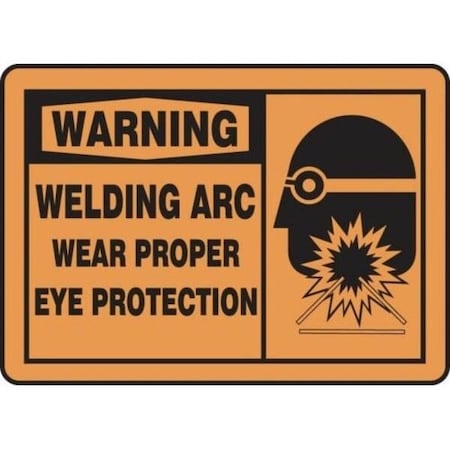 Accuform OSHA WARNING Safety Sign WELDING ARC MWLD304XT